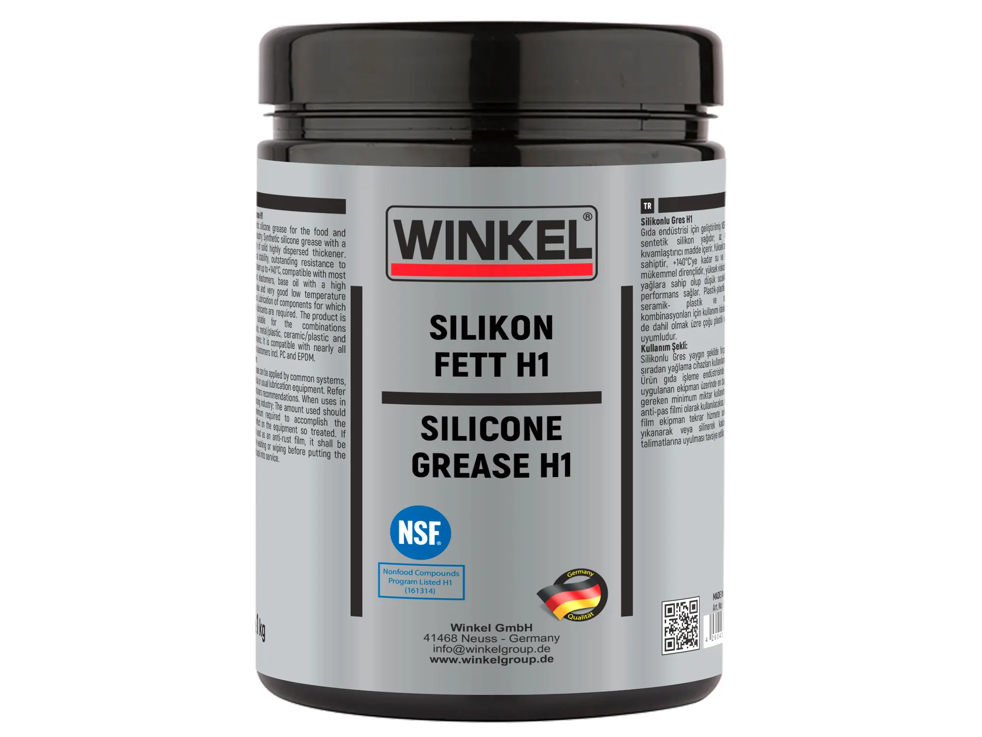 WINKEL SİLİKONLU GRES H1 1 KG (W150212-1)