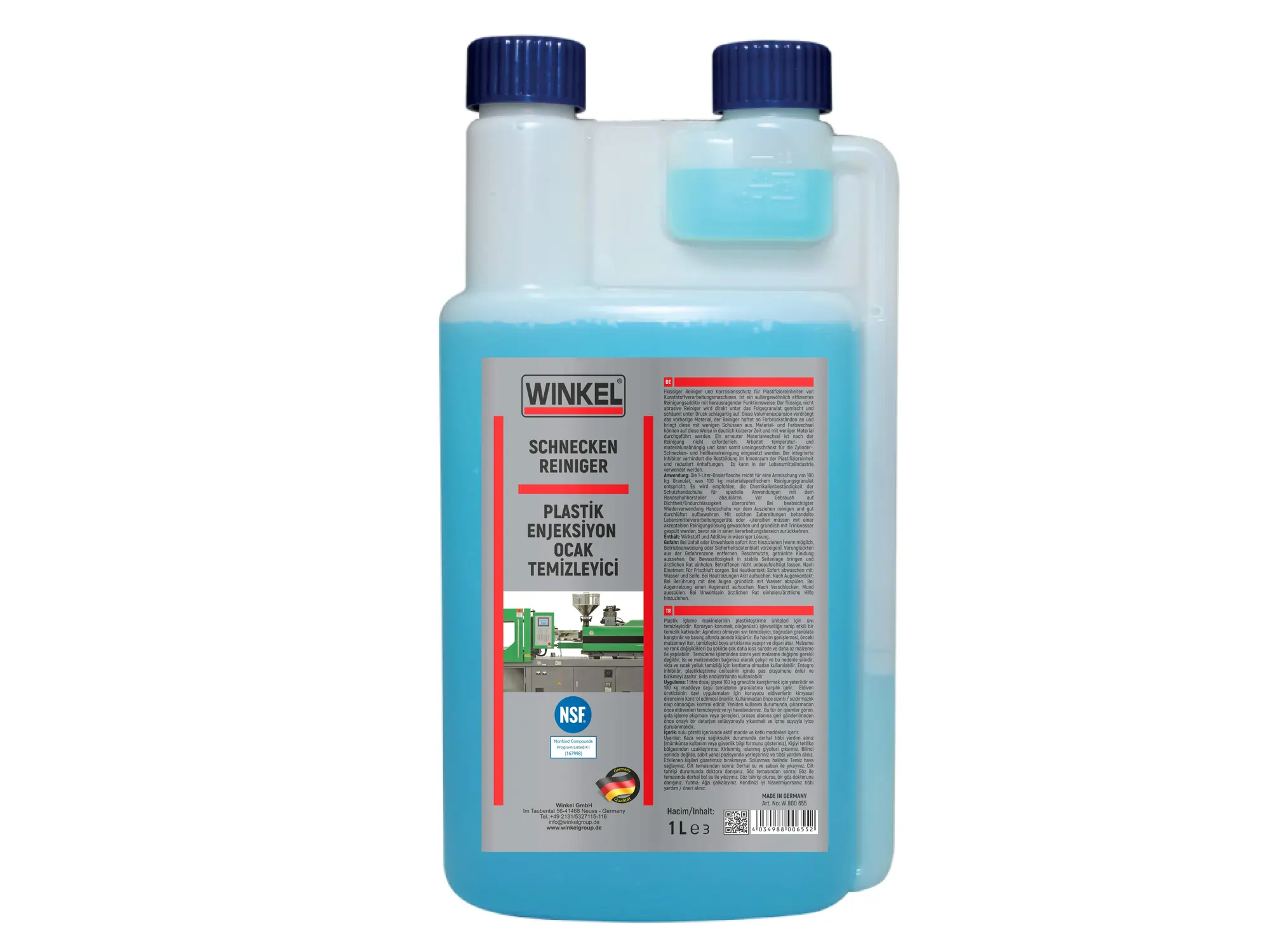 WINKEL PLASTİK ENJEKSİYON OCAK TEMİZLEME (W800655)