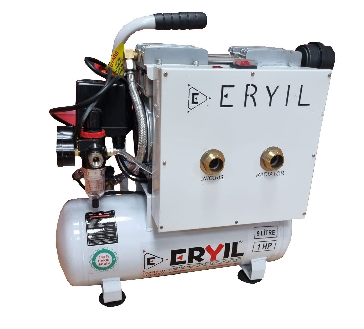 ERYIL TEK YÖNLÜ KOMPRESÖRLÜ PETEK TEMİZLEME MAKİNASI