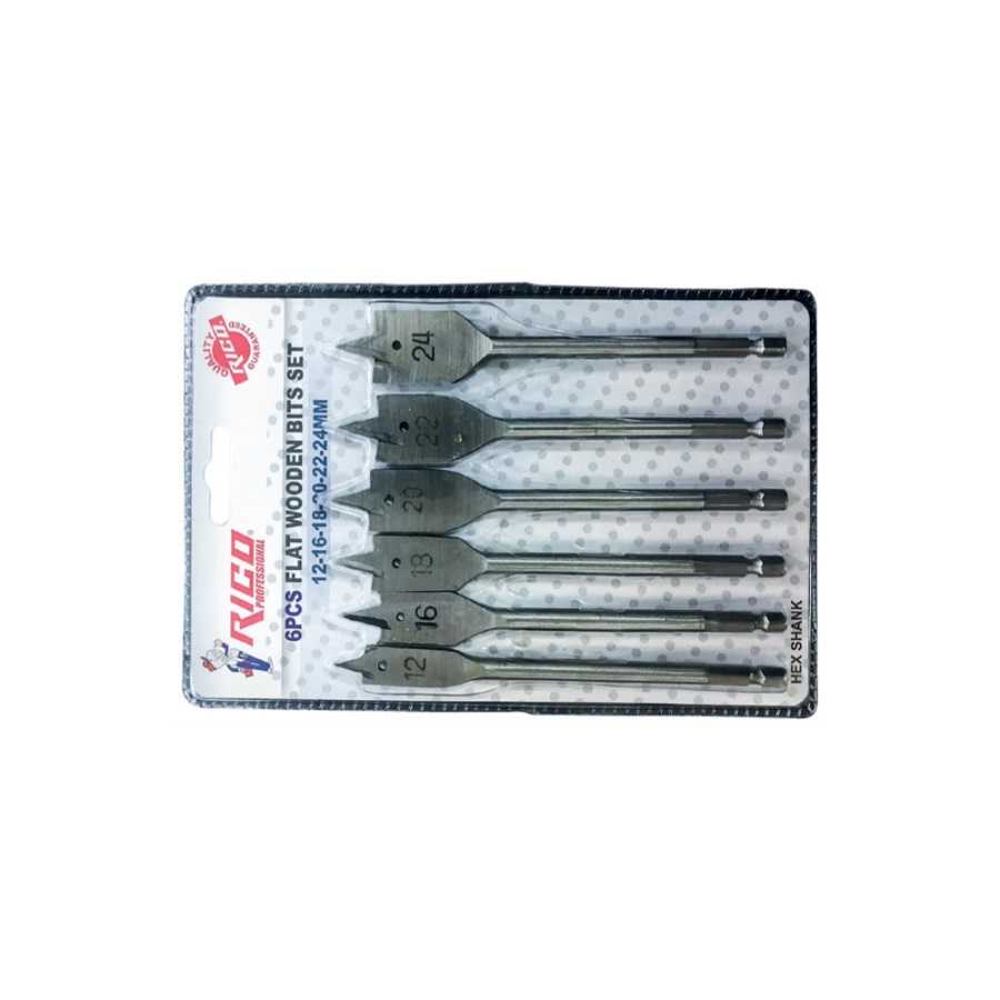 RICO 6 PARÇA YAPRAK HEX MATKAP UCU SETİ (013-RC1299)
