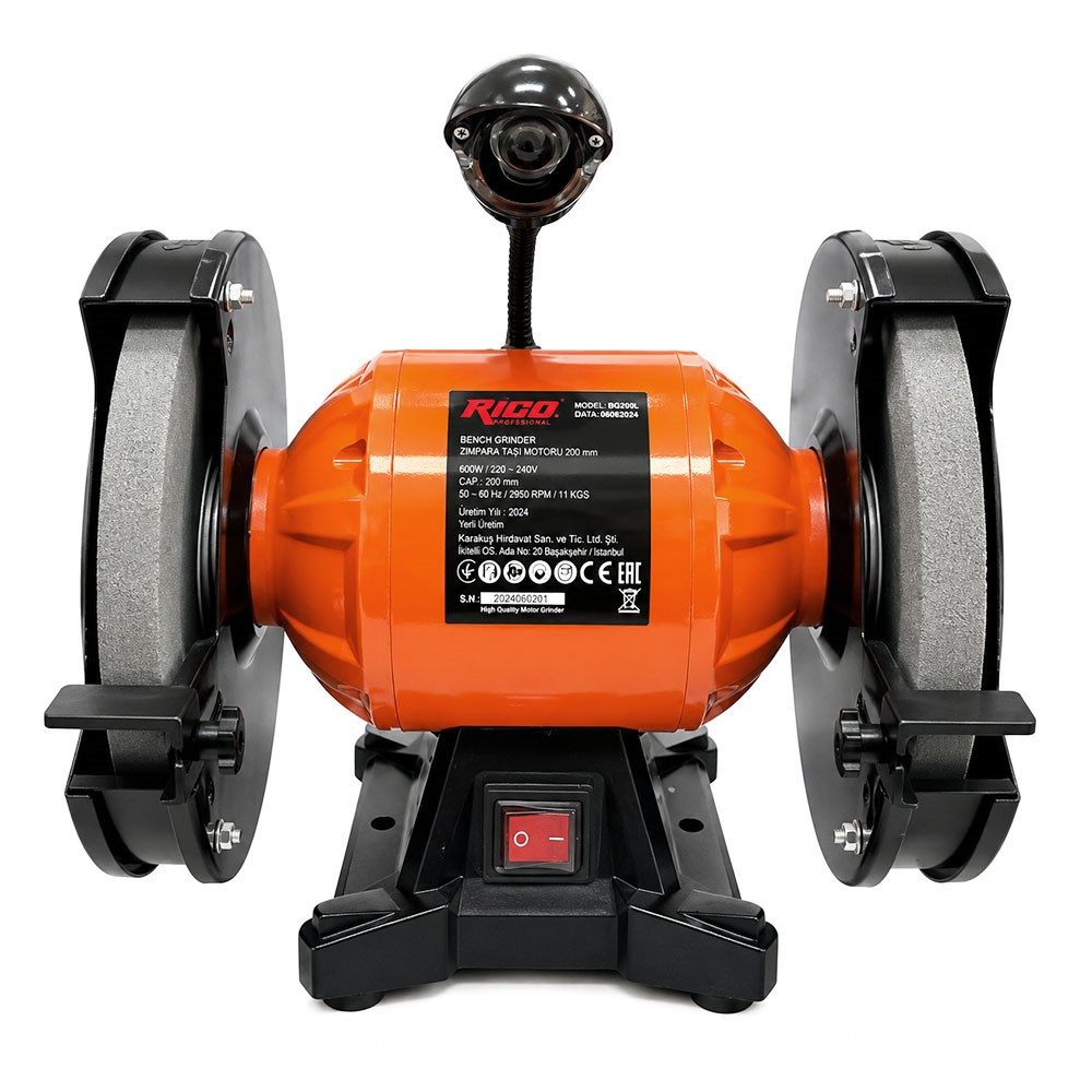 RICO TAŞ MOTORU 600W 200MM IŞIKLI (024-RC0005)