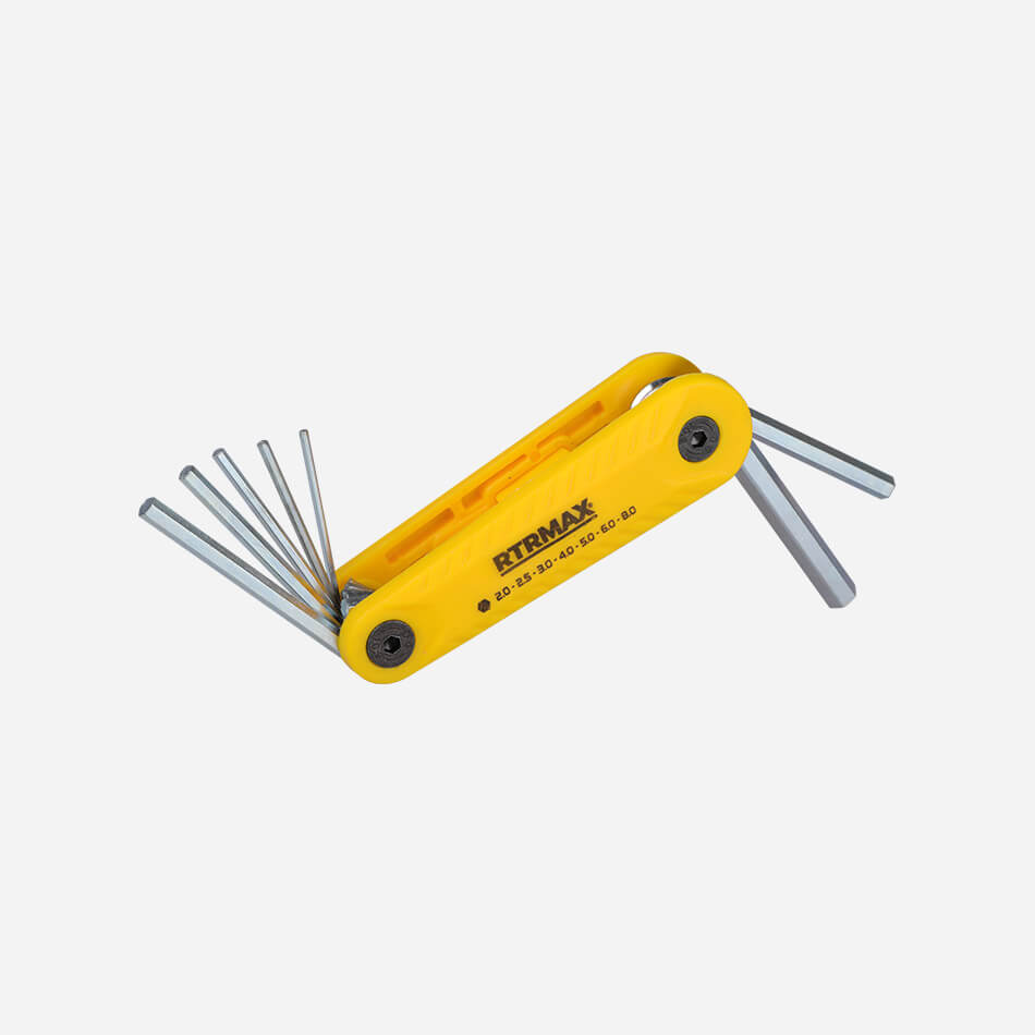RTRMAX 7'Lİ HEX ÇAKI ALLEN ANAHTAR SETİ 2, 2.5, 3, 4, 5, 6, 8 MM (RH03847)