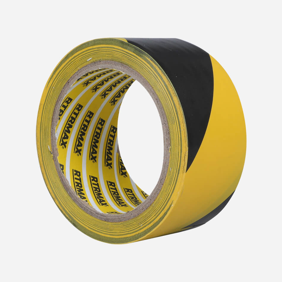 RTRMAX YER İŞARETLEME BANDI SARI-SİYAH 50 MM X 25 YDS (RNY5025)