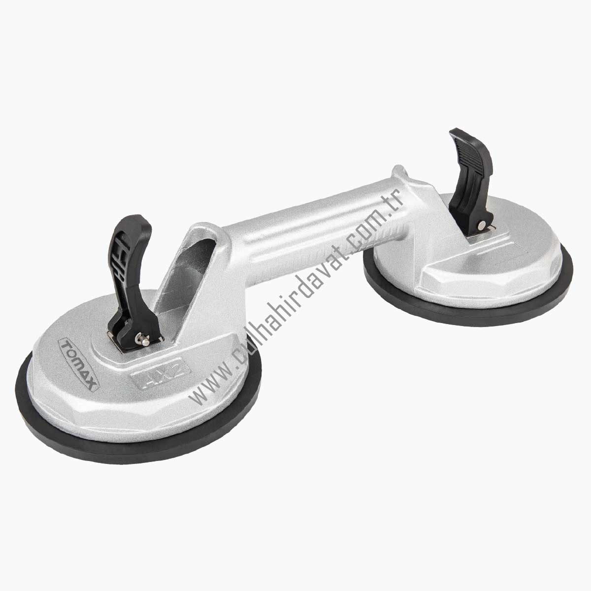 TOMAX ALÜMİNYUM CAM VANTUZU 2'Lİ 123 MM (04035002)
