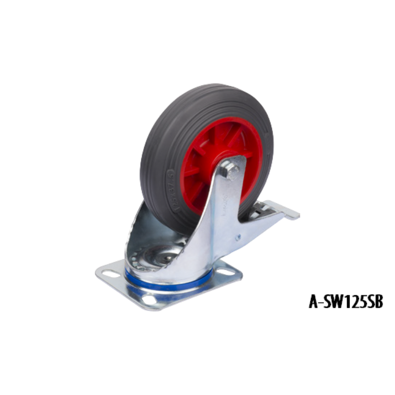 CETAFORM TEKERLEK FRENLİ - DÖNER Ø 125 A-SW125SB (A-SW125SB)
