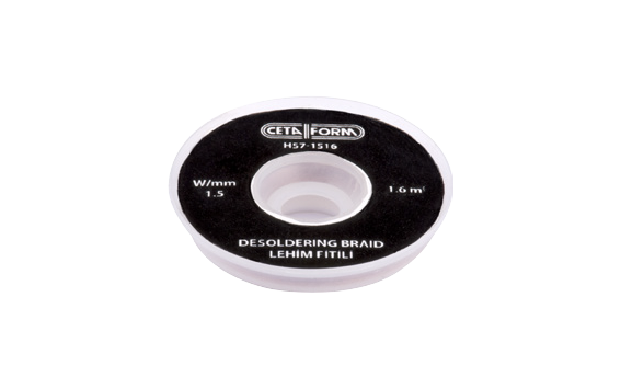 CETAFORM LEHİM FİTİLİ 1.5 W / 1.5 M H57-1516 (H57-1516)
