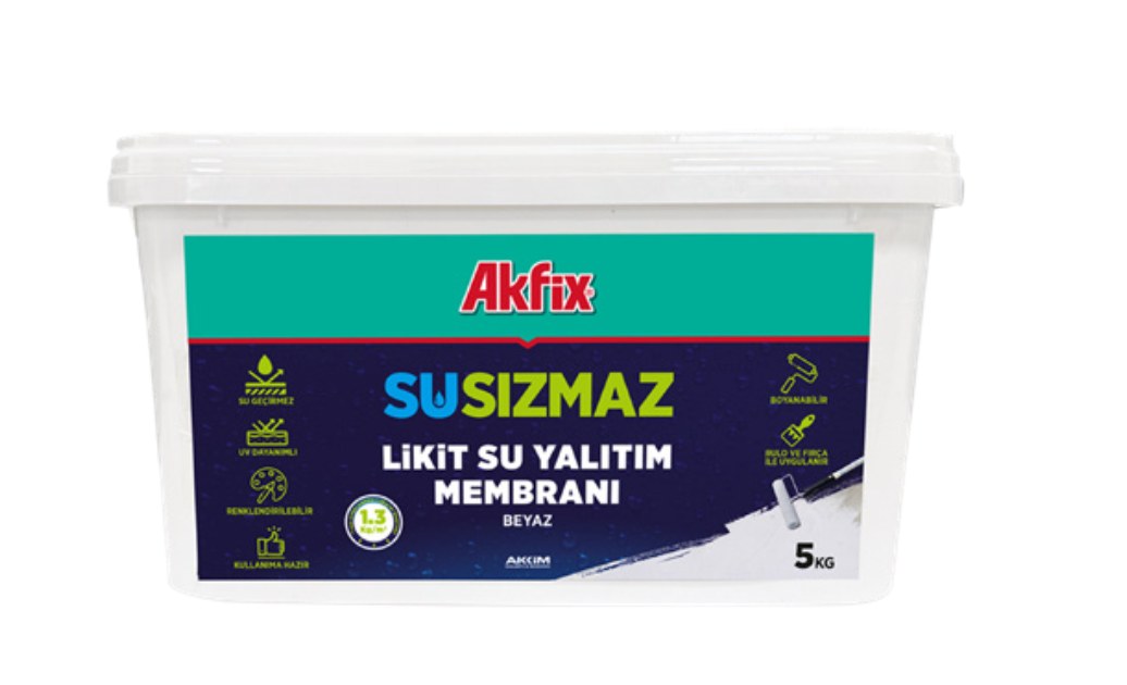 AKFIX SUSİZMAZ LİKİT SU YALITIM MEMBRANI 20 KG