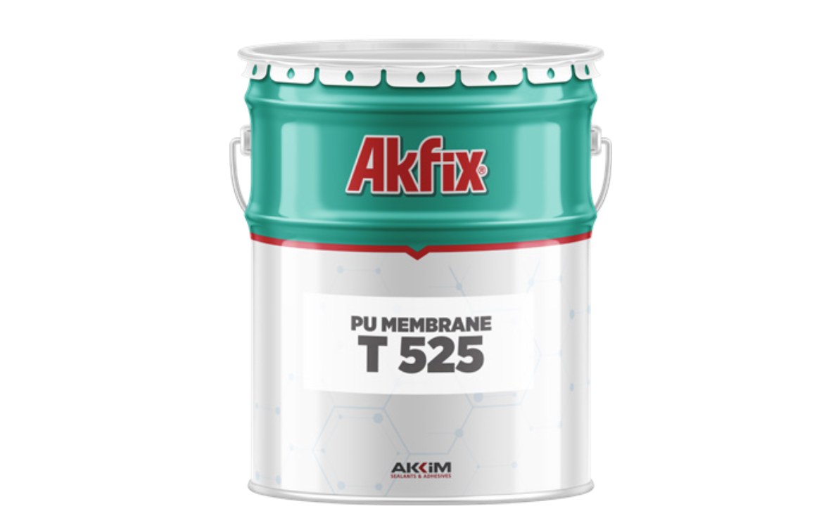 AKFIX T525 ÜST KAT PU SU YALITIM MEMBRANI 15 KG