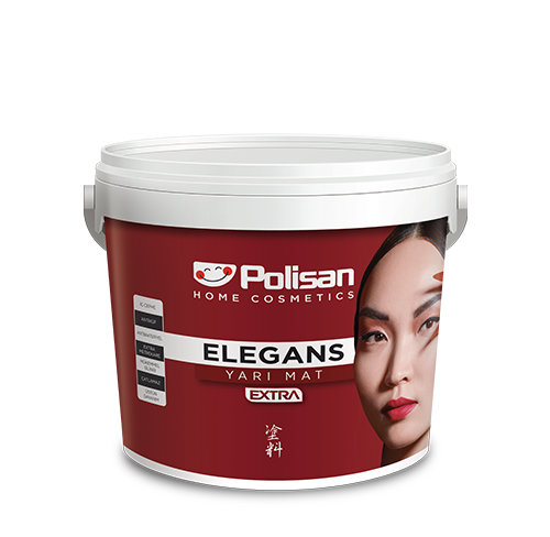 Polisan Elegans Extra Yarı Mat - İç Cephe Duvar Boyası - 12,5 L