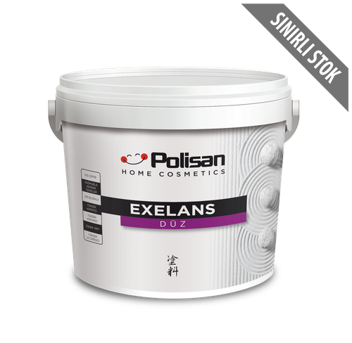 Polisan Exelans Düz - Dış Cephe Duvar Boyası - 15 L