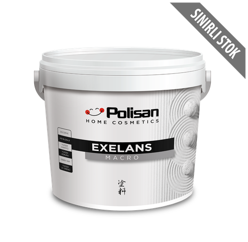 Polisan Exelans Macro - Dış Cephe Duvar Boyası - 15 L