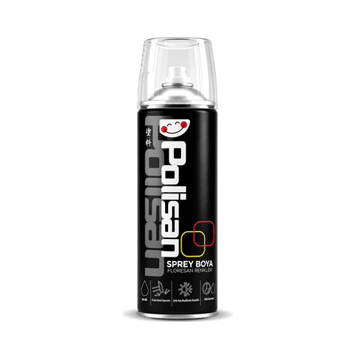 Polisan Sprey Floresan Renkler - Dekoratif Floresan Sprey Boya - 400 ml