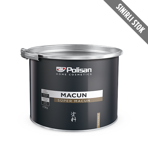 Polisan Süper Macun - Yüzey Düzeltme ve Tamir İçin - 0,4 kg