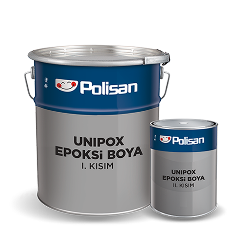 Polisan Unipox Epoksi Boya - Sanayi ve Koruyucu Kaplama İşleri İçin - 24 kg Takım(20 kg A+4 kg B)