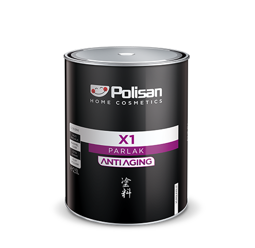 Polisan X1 Anti Aging Parlak - Ahşap ve Metal Yüzeyleri Boyamak İçin - 0,7 L