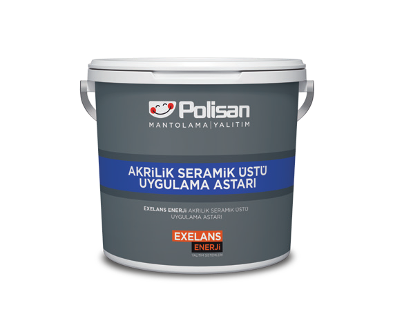 Polisan Seramik Üstü Akrilik Astar - Seramik Üzeri Uygulamalar İçin Aderans Astarı - 20 kg